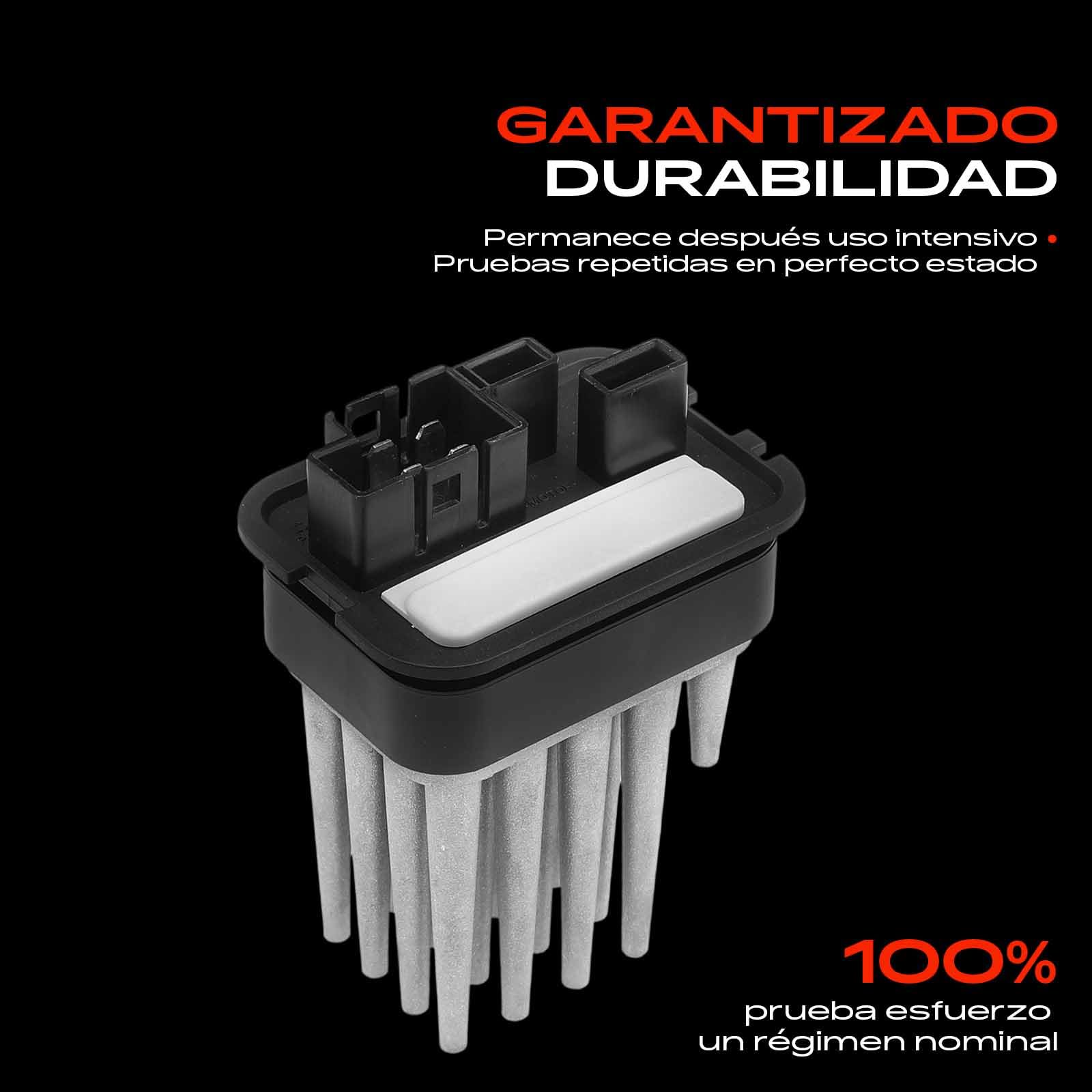 Frankberg Resistencia del calentador Regulador del soplador 1+1+4-Polos Compatible con Corsa C X01 Zafira A MPV T98 Astra G CC T98 Zafira/Zafira Family B A05 Astra G Caravan T98 Replace# 52488536
