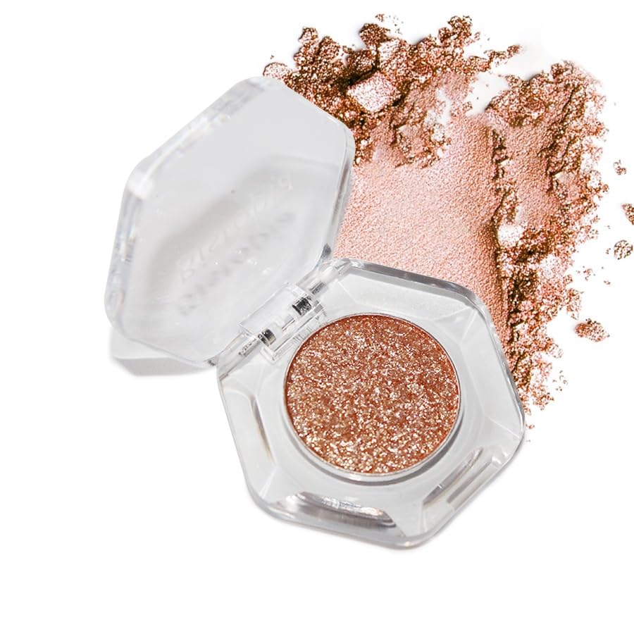 Bistopia Chameleon Eyeshadow Collection, 14 Shades, Glitter Pressed Powder, Iridescent Shimmer Colors. (Stardust)