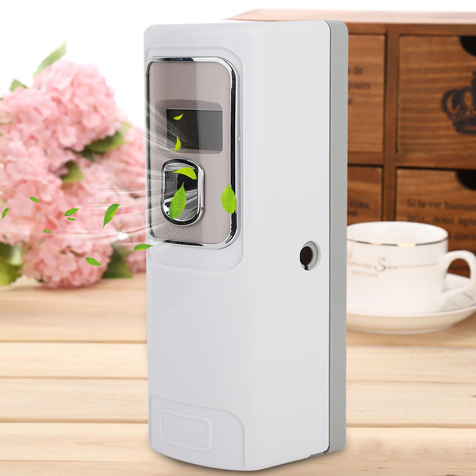 QANYEGN Electric Automatic Spray, Automatic Air Freshener Spray Dispenser, LCD Sprayfree Pump Aromatic Air Fresher Dispenser Machine