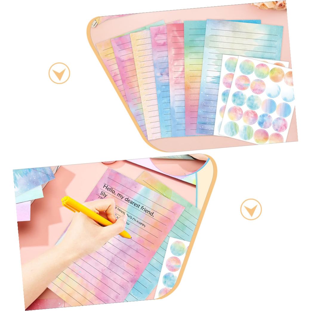 Elegantes Briefpapier 60 Stück Papier mit Umschlag für Einladungen