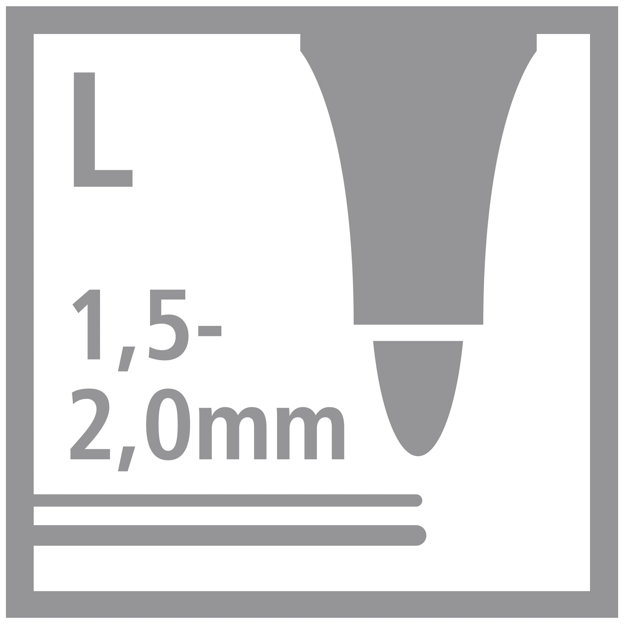 STABILO - Gefederter Dreikant-Filzstift - Trio Scribbi - 14er Pack