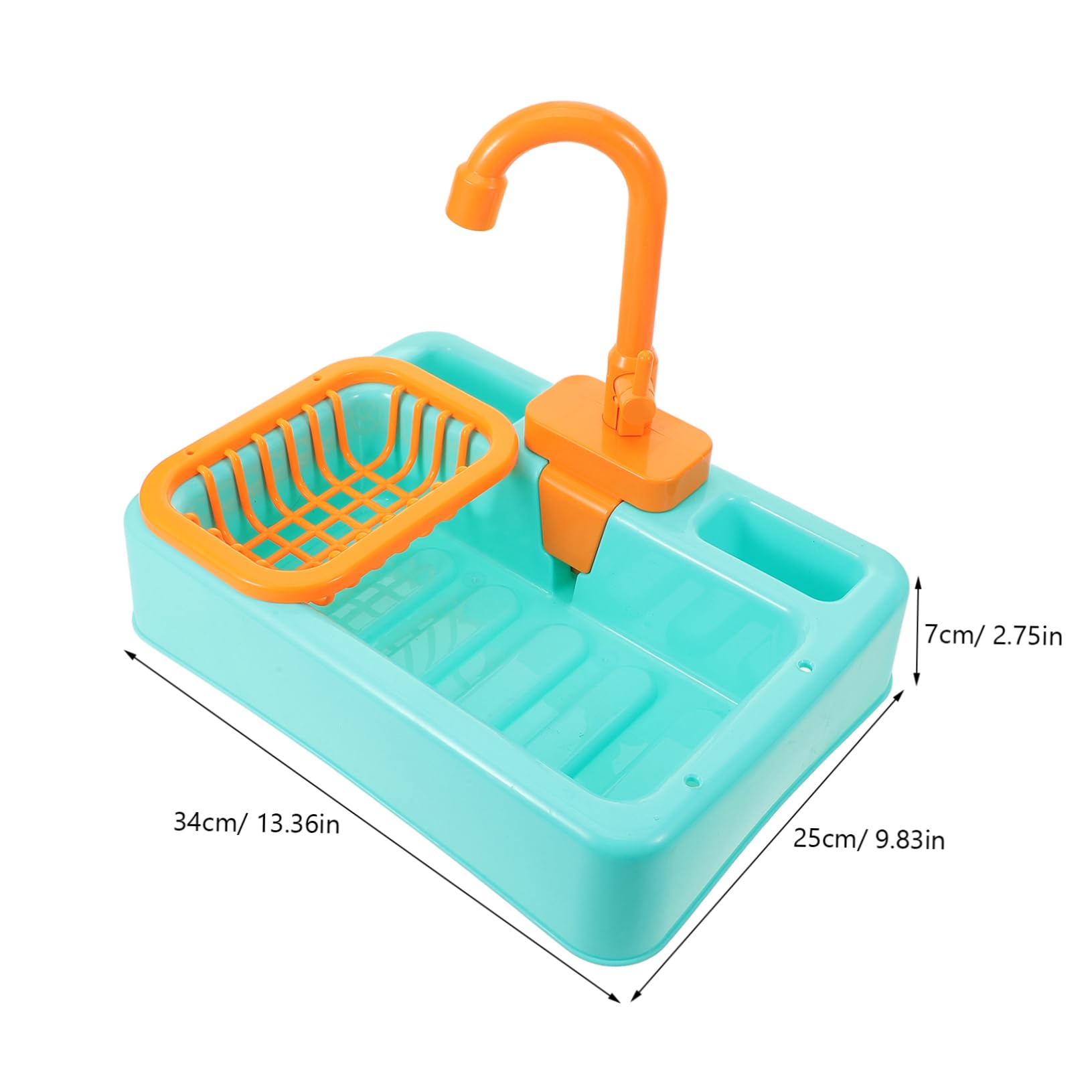 CIYODO Bird Bath Basin Pet Bath Tub Parrot Shower Automatic Faucet Bird Shower Tub for Cage