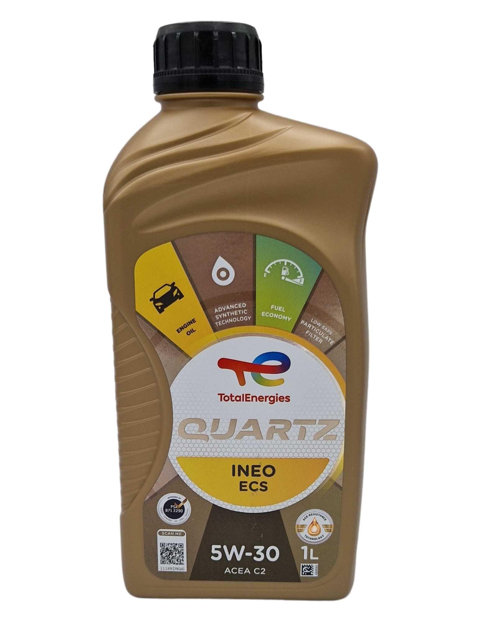 Olio motore Auto TOTAL INEO ECS (5 LITRI)
