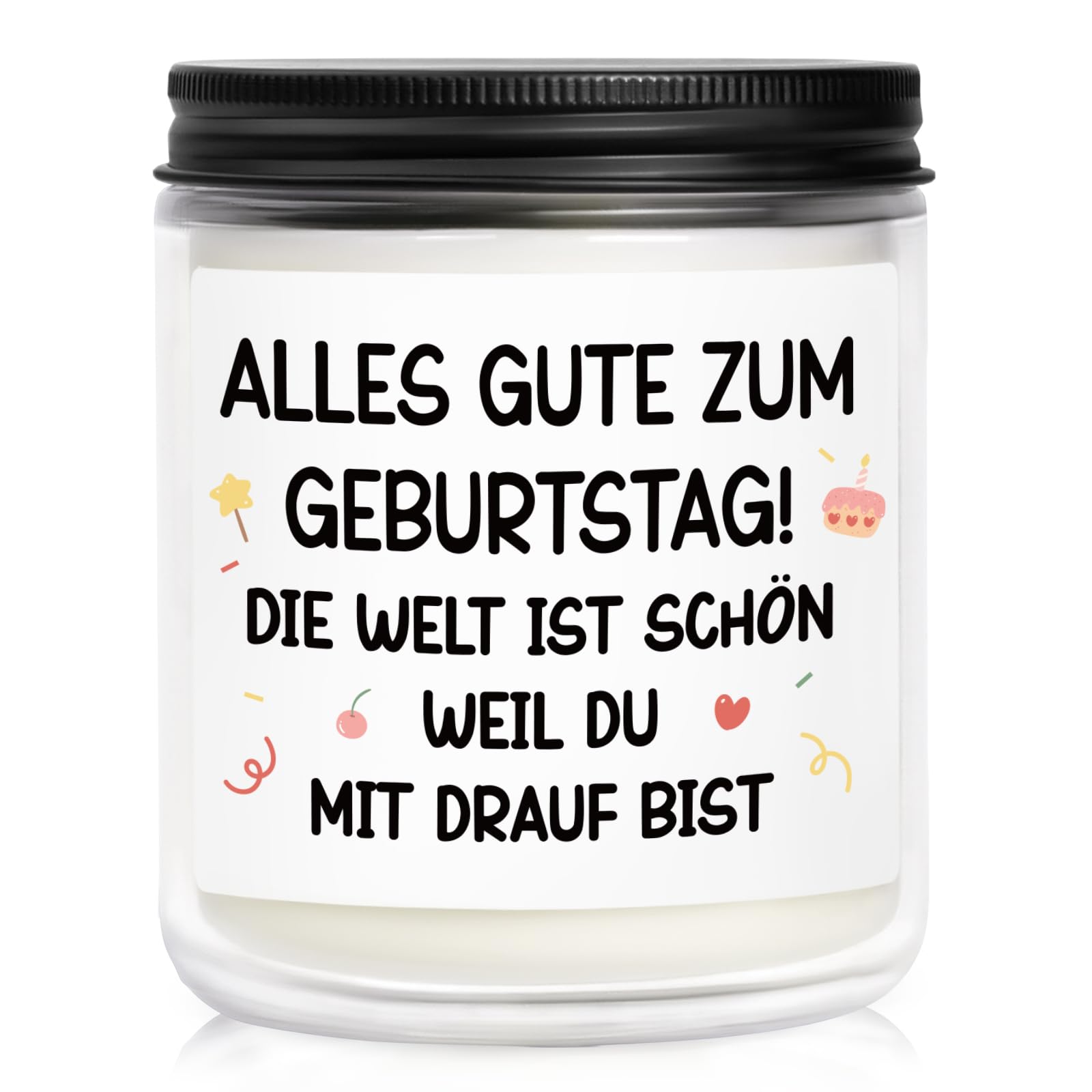 Geschenk Freundin Geburtstag, Geburtstagsgeschenk Für Beste Freundin, Geburtstagsgeschenk Für Frauen, Frauen Geschenke Zum Geburtstag für Mama Oma Schwester Tochter Kollegin, Duftkerze
