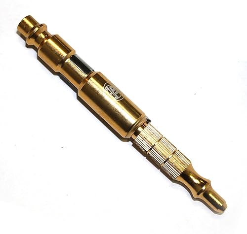 Interstate Pneumatics Pistola de aire de bolsillo ajustable B100H - Enchufe industrial