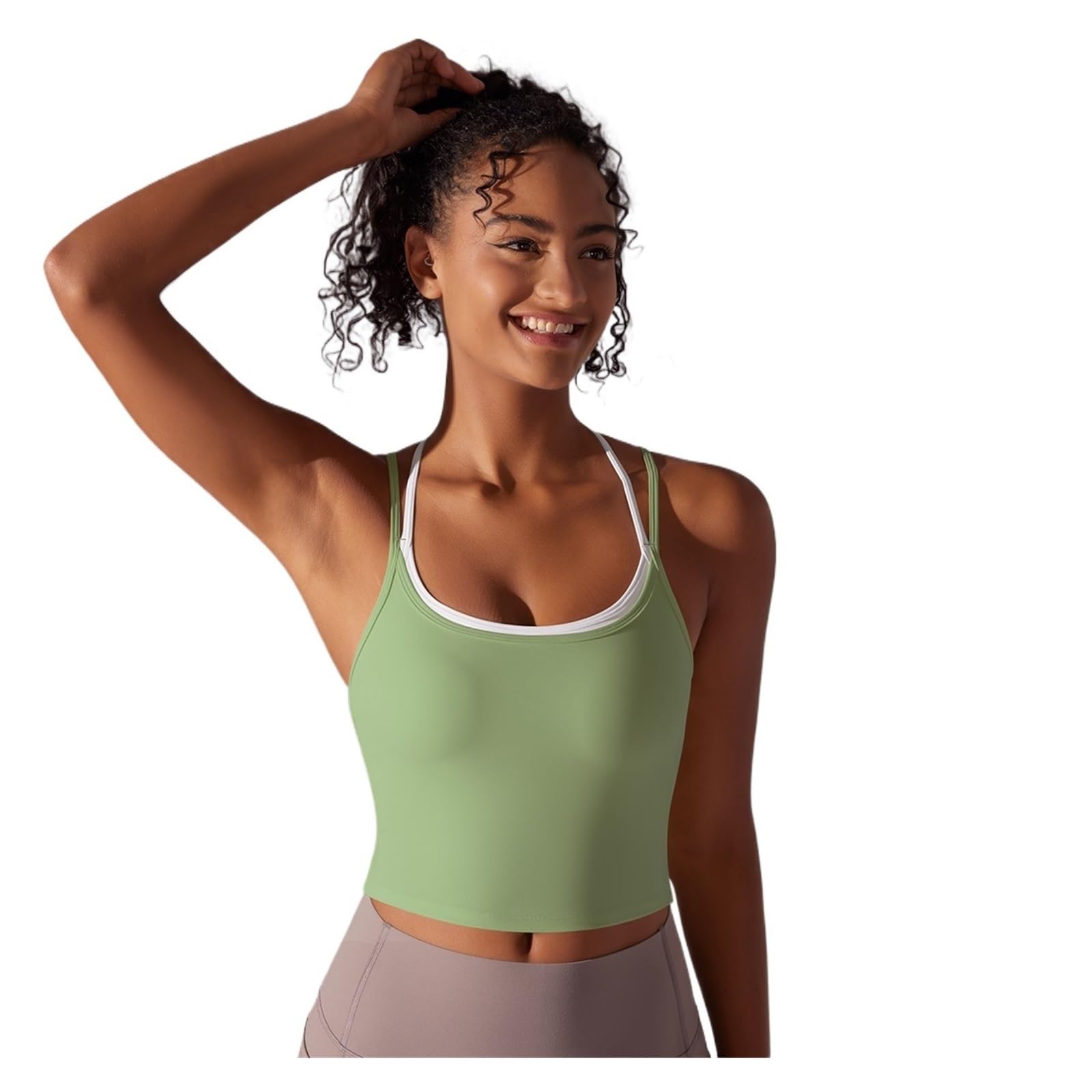 Sport BH Damen Damen Sportunterwäsche Push-Up Fitness Yoga BH Unterwäsche Gym Workout Lauf Tank Top Atmungsaktiv Laufweste