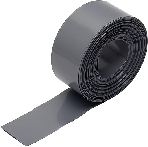 Othmro Kit de tubos termorretráctiles de batería de 32.8 pies, aislamiento de ancho de aplanamiento de 1.16 pulgadas, tubos termorretráctiles, tubos