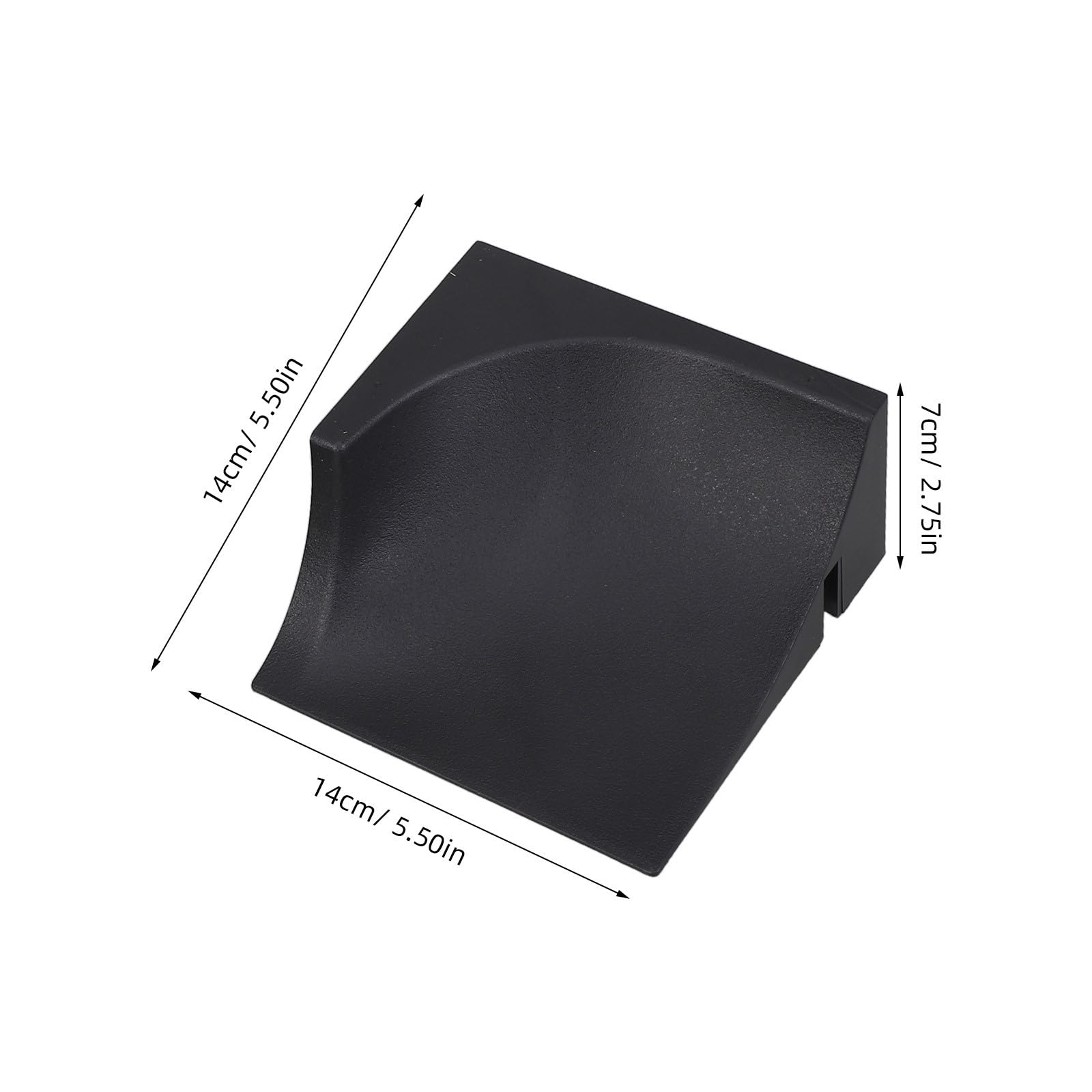 BESPORTBLE Set De 2 Rampas Para Fingerboard – Mini Skatepark De Plástico Con Bowl Y Wall Ride, 14x14x7 Cm, Practica Trucos En Cualquier Mesa