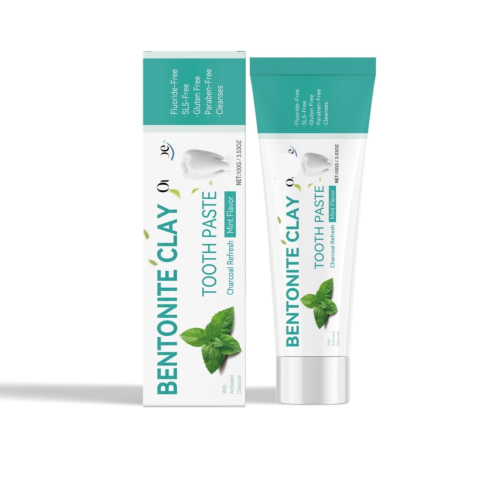 Dentifrice blanchissant anti-taches à la menthe fraîche pour éliminer les colorations