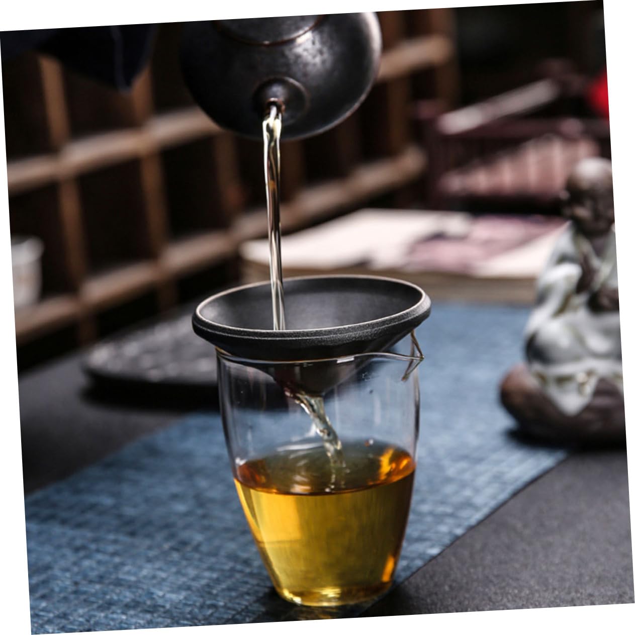 Infusore Per Tè in Ceramica Multifunzionale Filtro Animale Da Tè Set Staccabile Per Infusione e Decorazione Accessorio Elegante Per Uso Domestico