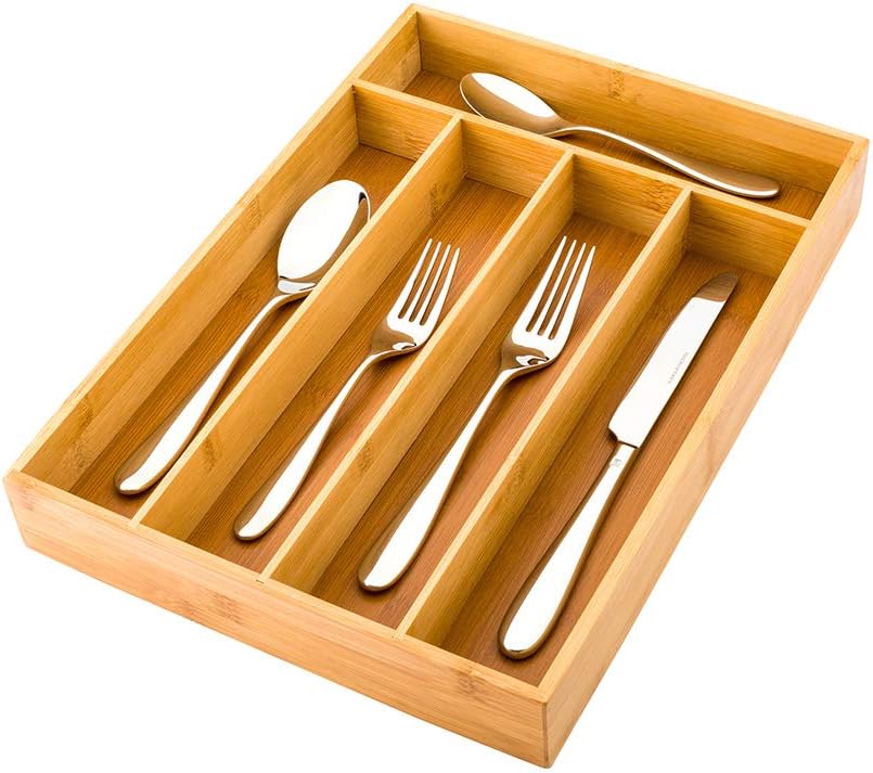 Restaurantware 13 x 10 x 1.9 Inch Silverware Tray 1
