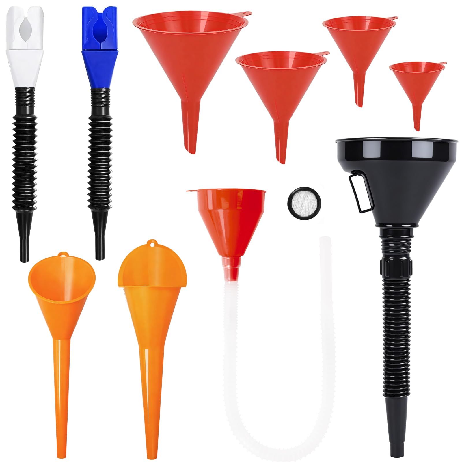 View 1 of [MISSING PARTS] UPTOP 10 Pcs Automotive Funnel Set
