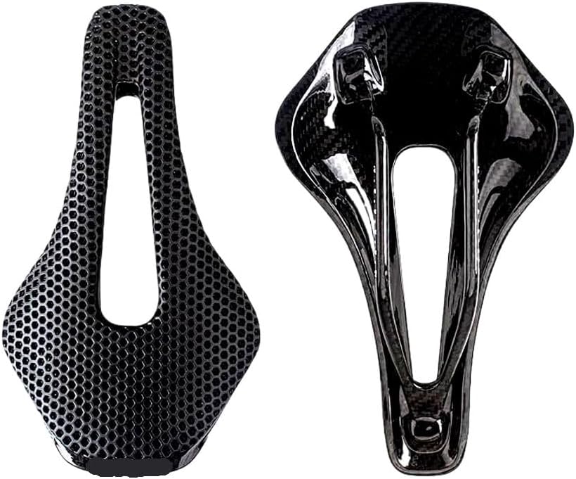 3D Printed Bicycle Saddle Ultralight Carbon Fiber Hollow Comfortable Breathable MTB Gravel Road Bike Cycling Seat Cushion Parts