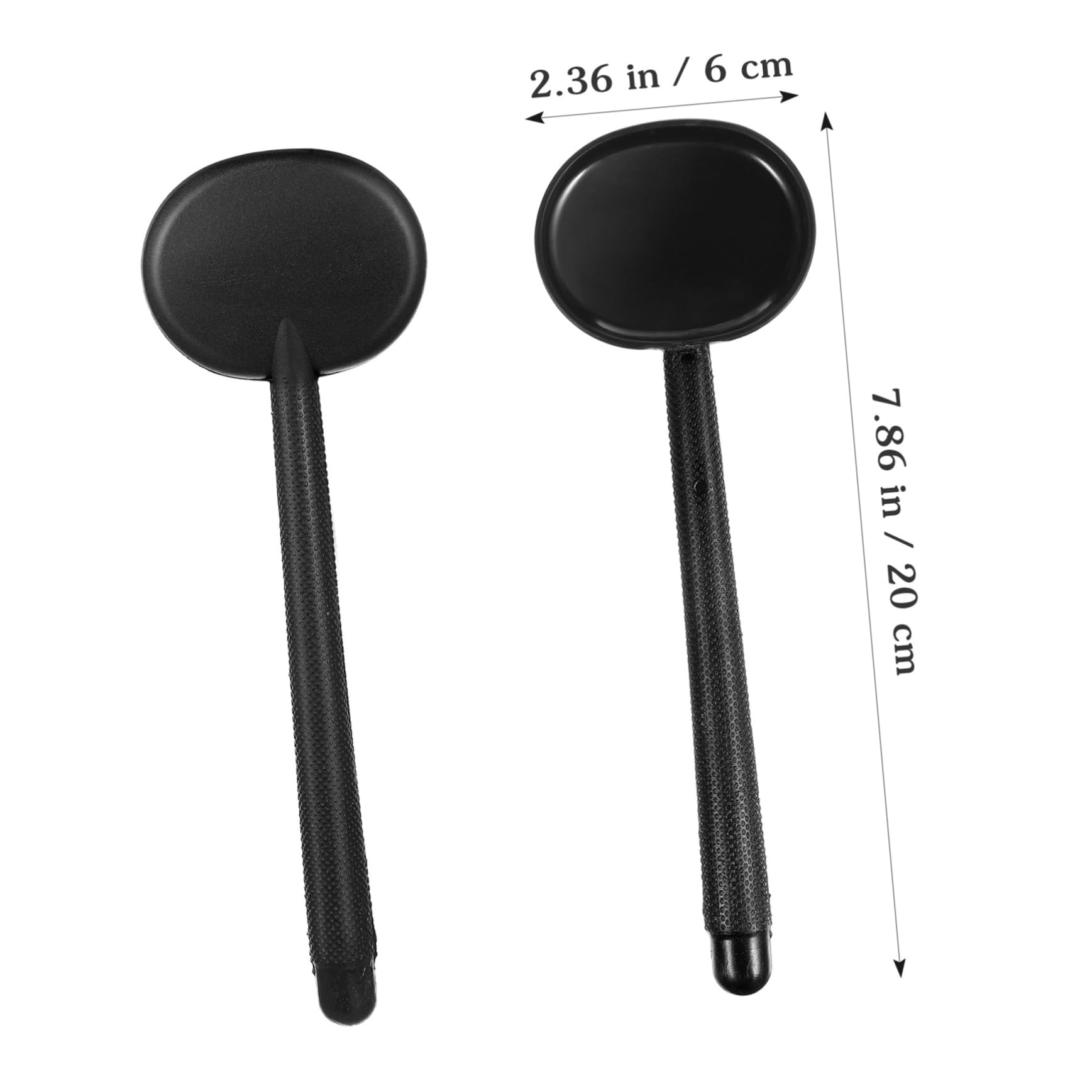 Didiseaon 3pcs Vision Test Tool Eye Occluder for Eye Exams Made of Abs Plastic Anti-Slip Feature