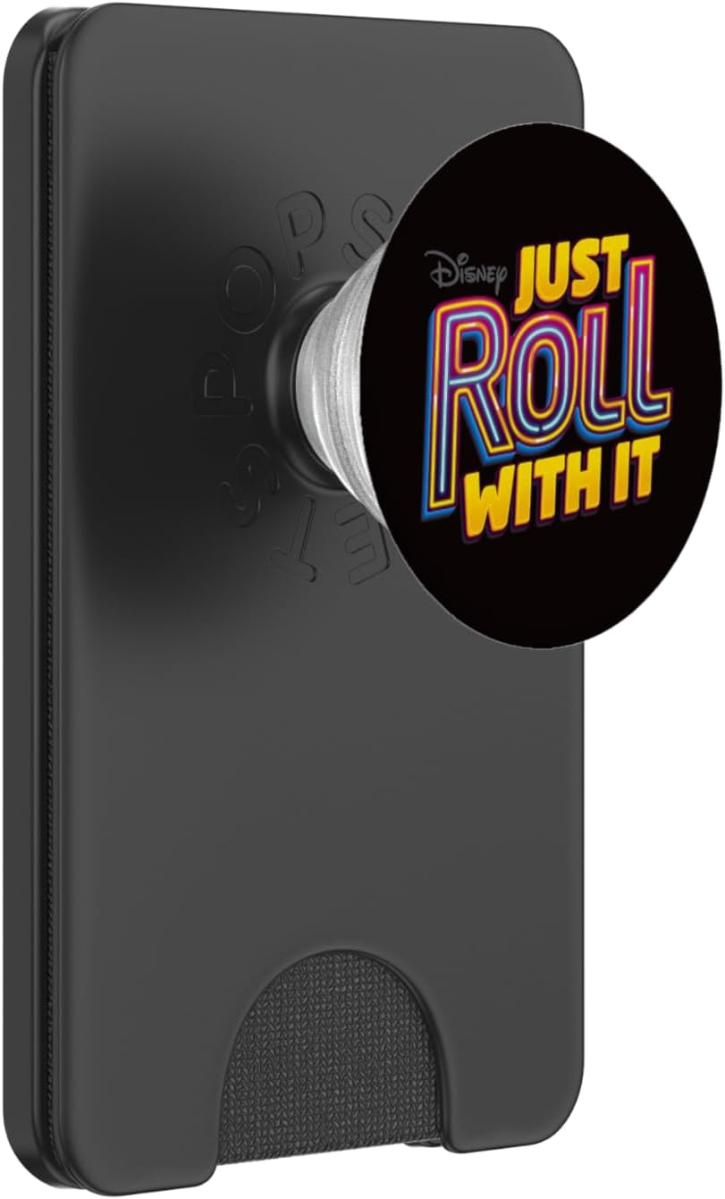 Disney Channel Just Roll With It PopSockets PopWallet for MagSafe
