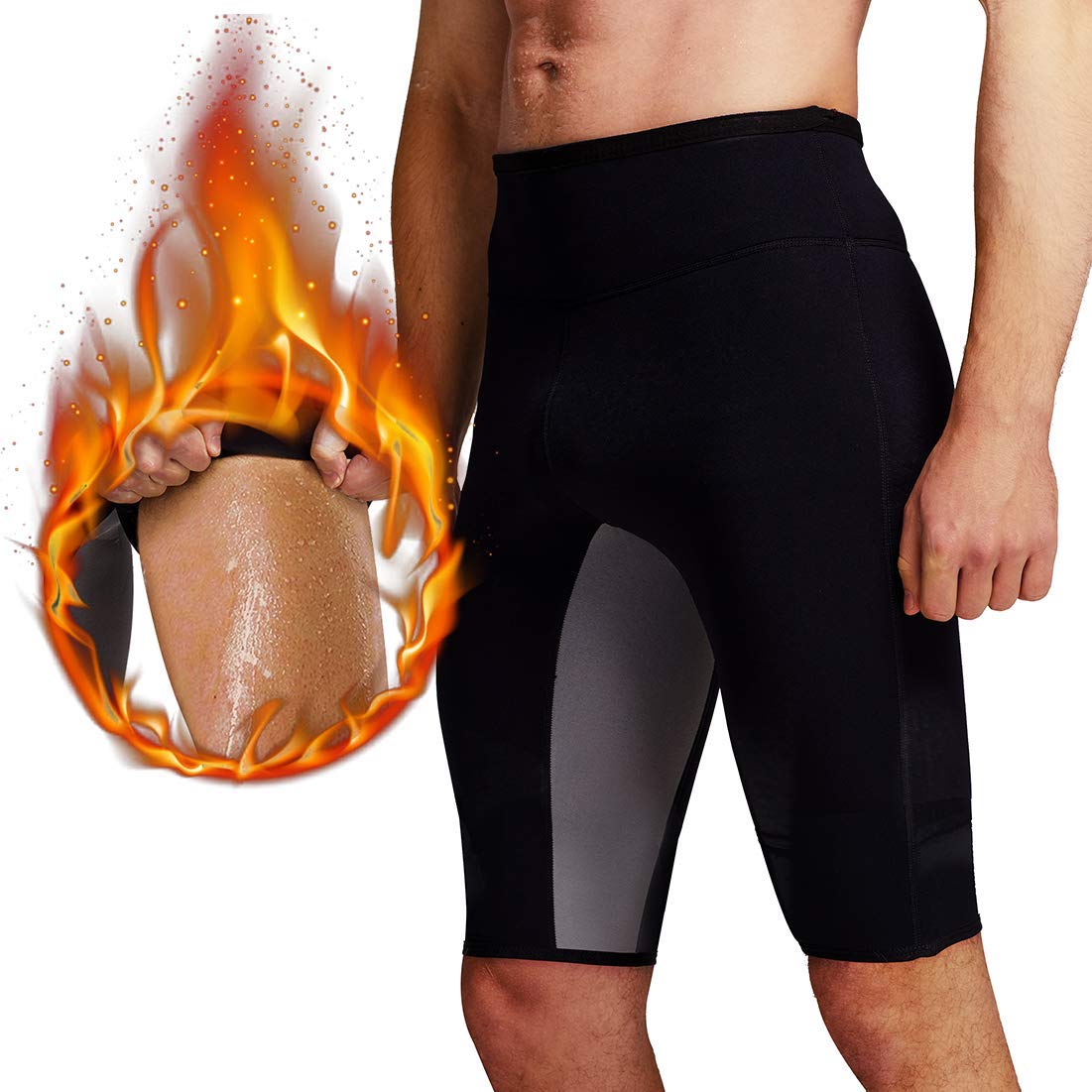 Pomurom Pantaloncini Sportivi Da Palestra Da Uomo, Ad Asciugatura Rapida, Leggeri, Da Uomo, Per Camminare, Ciclismo, Accovacciata, Corsa, Sollevamento Pesi, Boxe