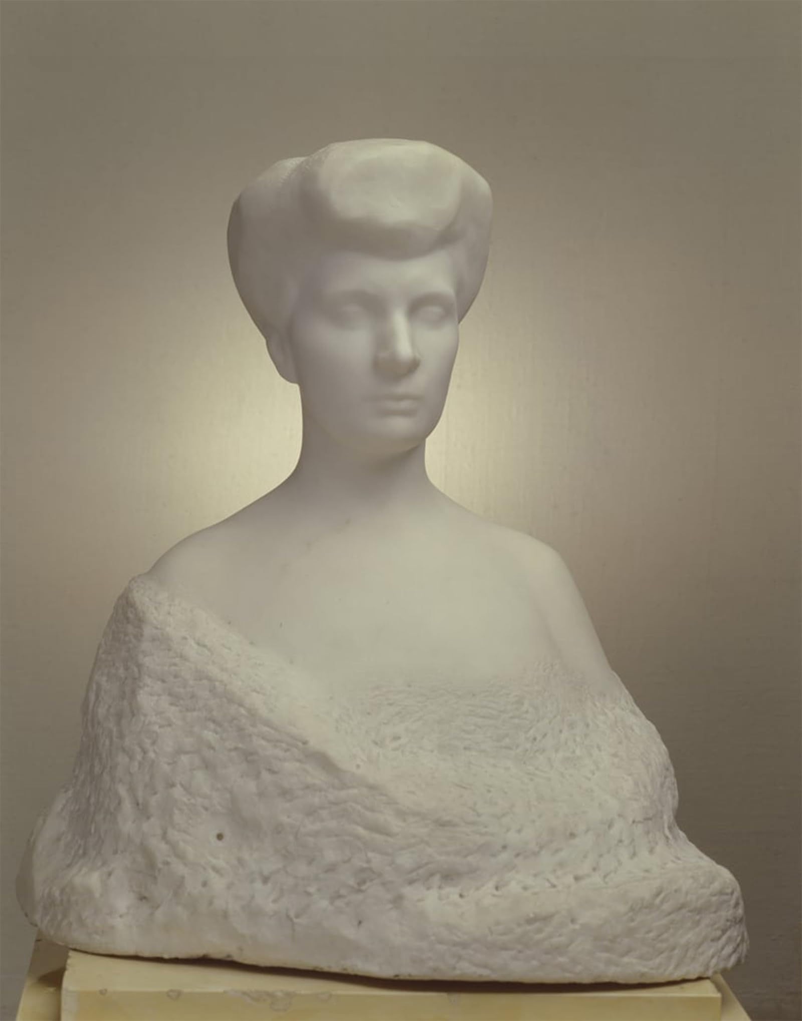 SERENDIPITP Vintage Picture Print on Canvas Wall Art Poster Portrait of V.s Eliseyeva by Auguste Rodin Artwork Print Poster for Wall Decor 60x90cm