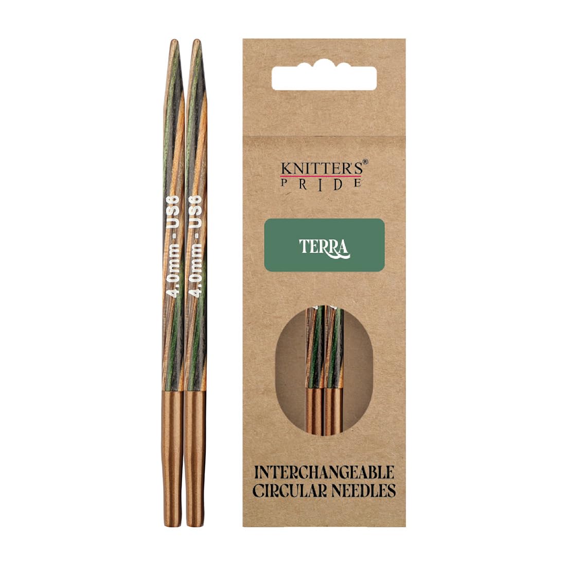Knitter's Pride Terra Interchangeable Knitting tip 13 cm 4.00 mm - 1 piece