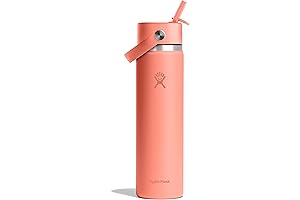 Hydro Flask Wide Mouth Water Bottle with Leakproof Closeable Straw Lid & Accessories Experience