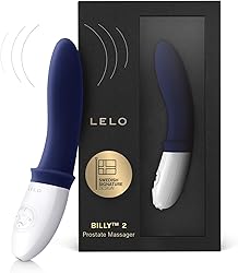 LELO BILLY 2, Estimulador Prostático, Más que un Simple Consolador Masculino, el Masajeador de Próstata y Juguete Sexual Anal Más Fácil de Usar, Deep Blue
