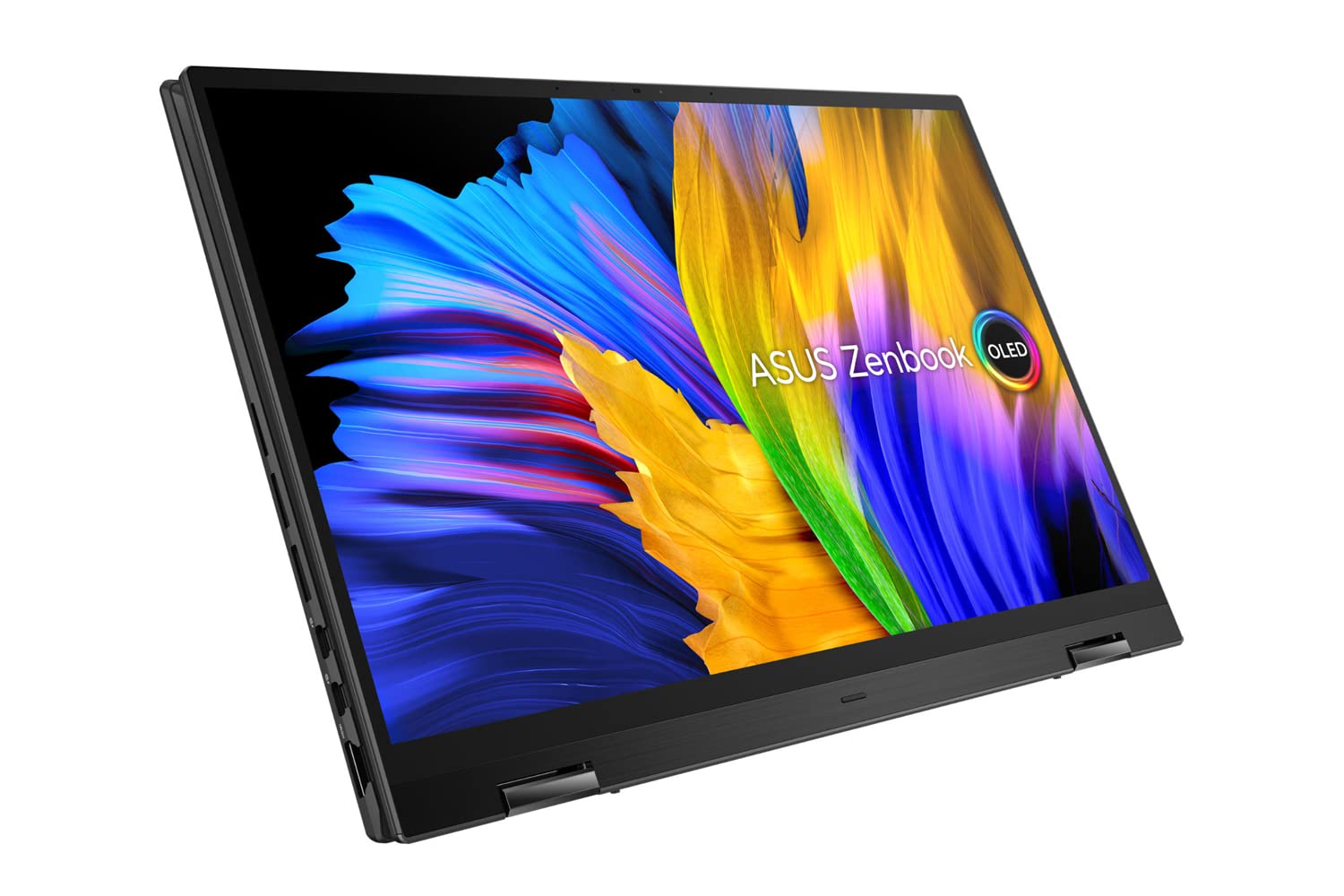 ASUS Zenbook 14 Flip OLED UN5401QA-KN160W Ordinateur Portable Convertible 360° Ecran 14'' 2,8K OLED Tactile (AMD Ryzen 9 5900HX, 16Go RAM, 1TB SSD) Windows 11 Home Clavier AZERTY Français