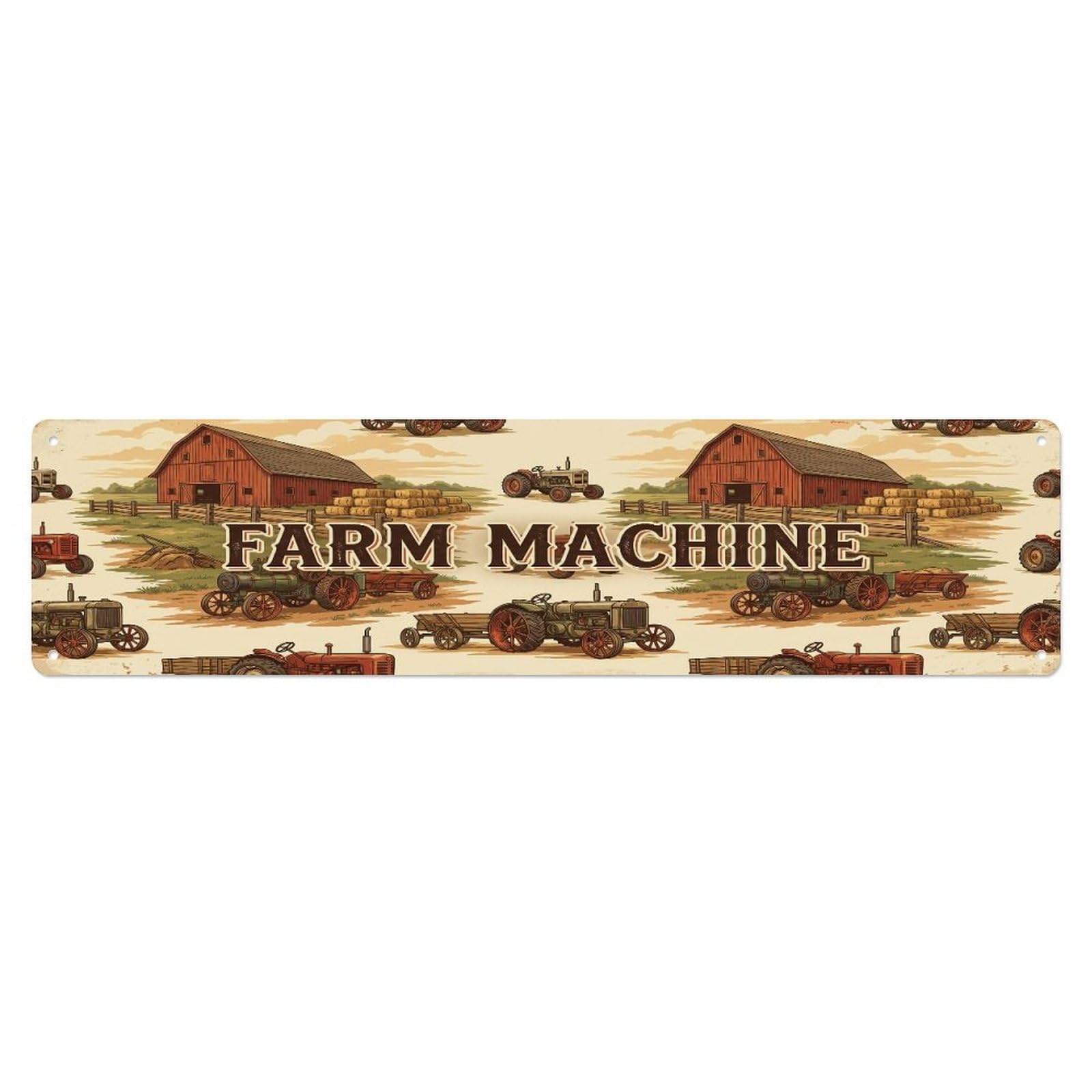 Xanthor Style Metal Tin Sign Vintage Barn Farmhouse Funny Tool Backyard Farm