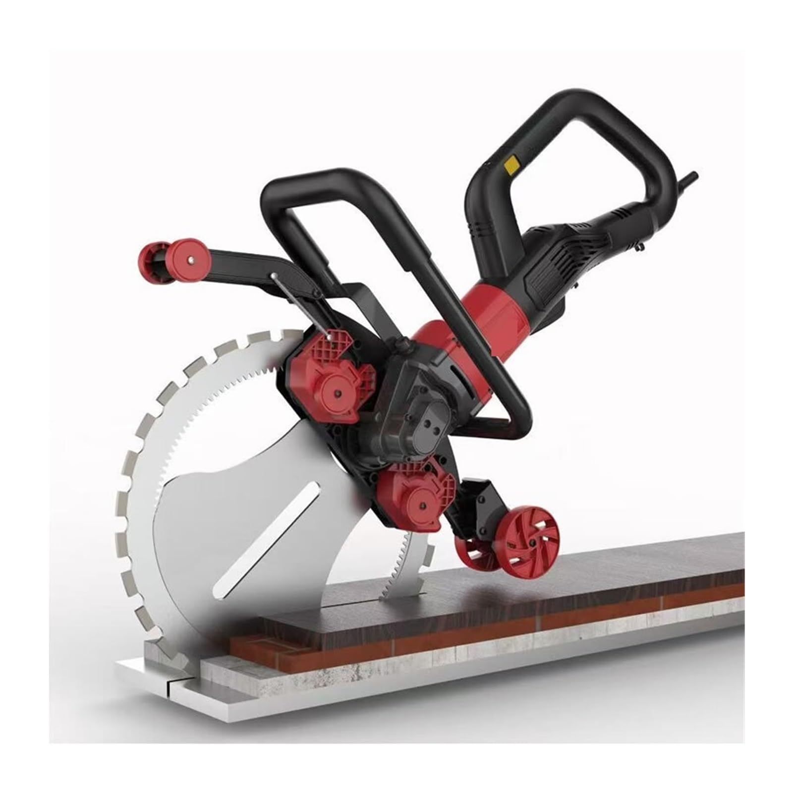 Scie À Anneau Sans Balais 5000W, Profondeur De Coupe 30cm, Coupe-béton For Mur Pierre, Tranchée Carrelage, Outils Électriques Professionnels BLT-410 Coupe Sans Effort Pour Divers MatéRiaux
