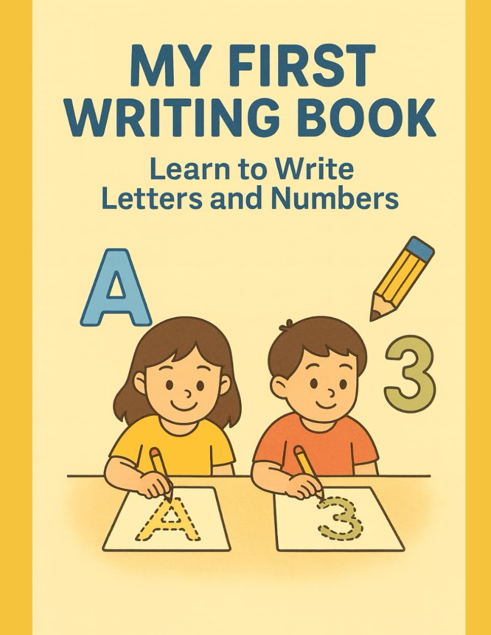 My First Writing Book: Learn to Write Letters and Numbers