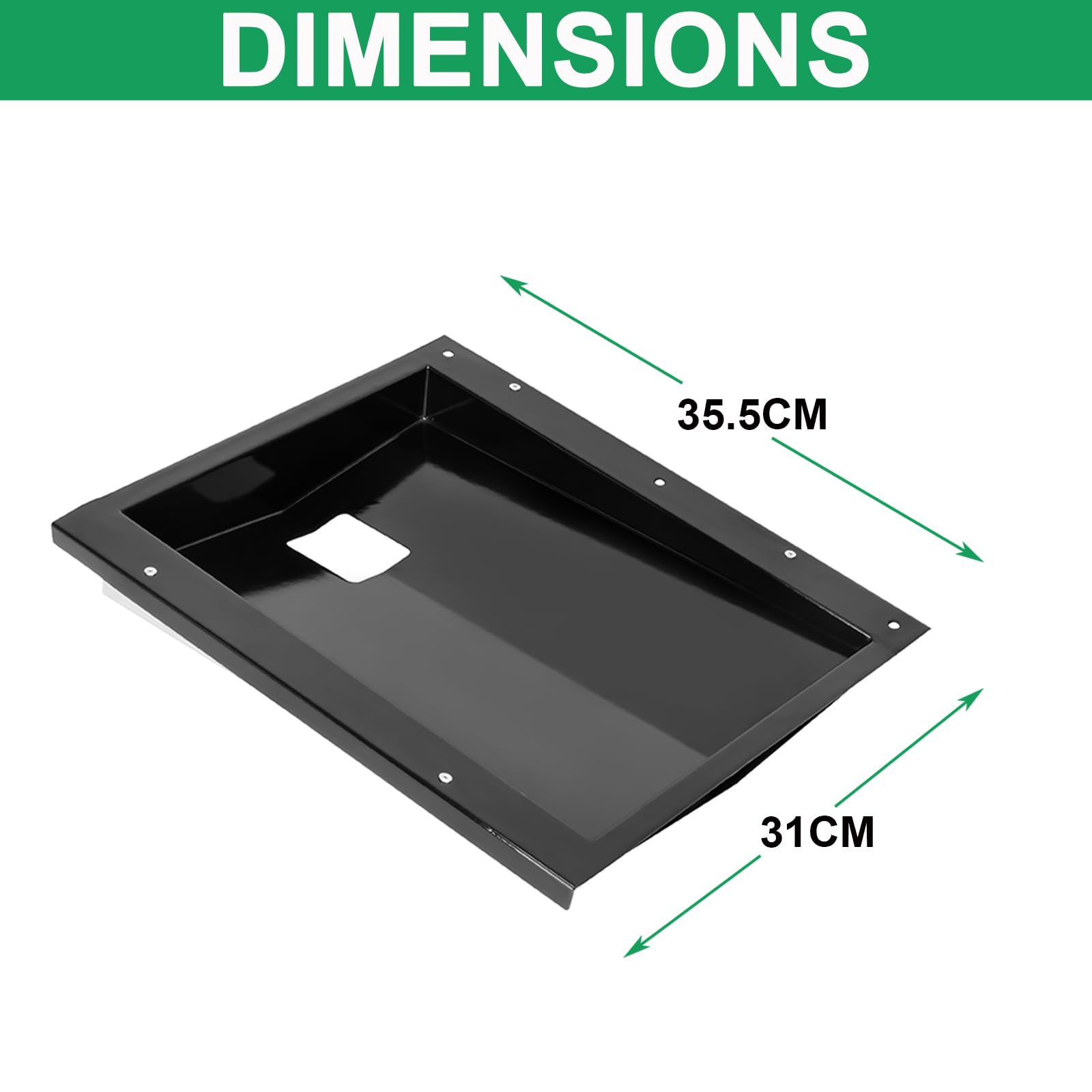 Pièces de rechange Weber Spirit 200 Series E210 E220 grill bac d'évacuation inox 83156 doublure alu 6415