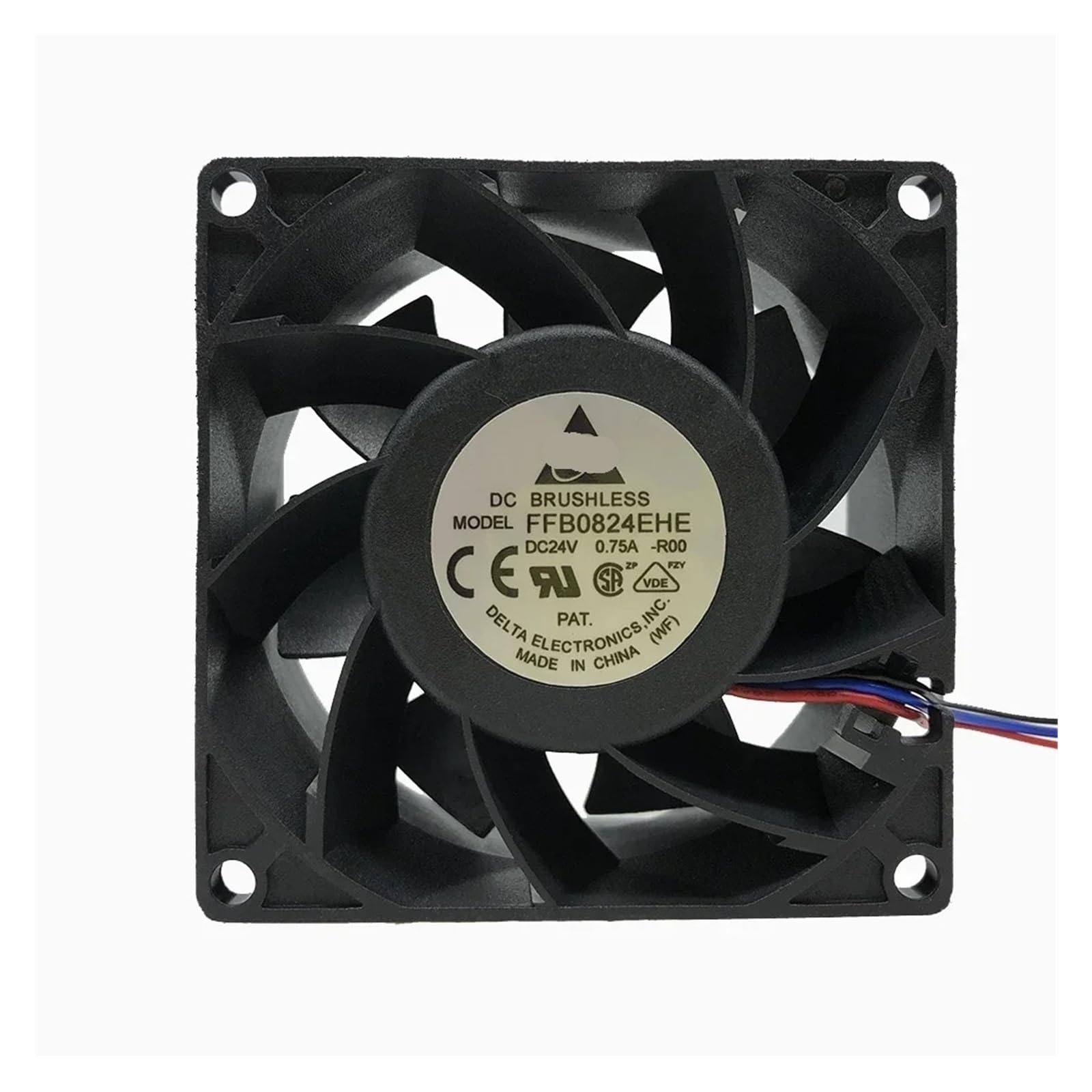 Ventilateur de refroidissement 80 mm à forte pression statique 12V