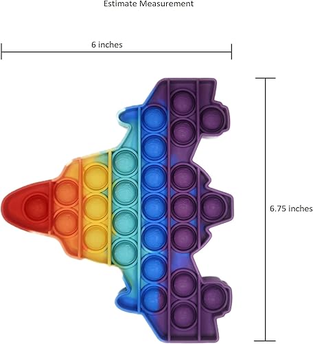 Miniatura 2 de A Plus Formula Juguete Pop It  Push Bubble Fidget  Alivio de estrés sensorial de silicona  Autismo necesidades especiales  Juguetes de juego  para