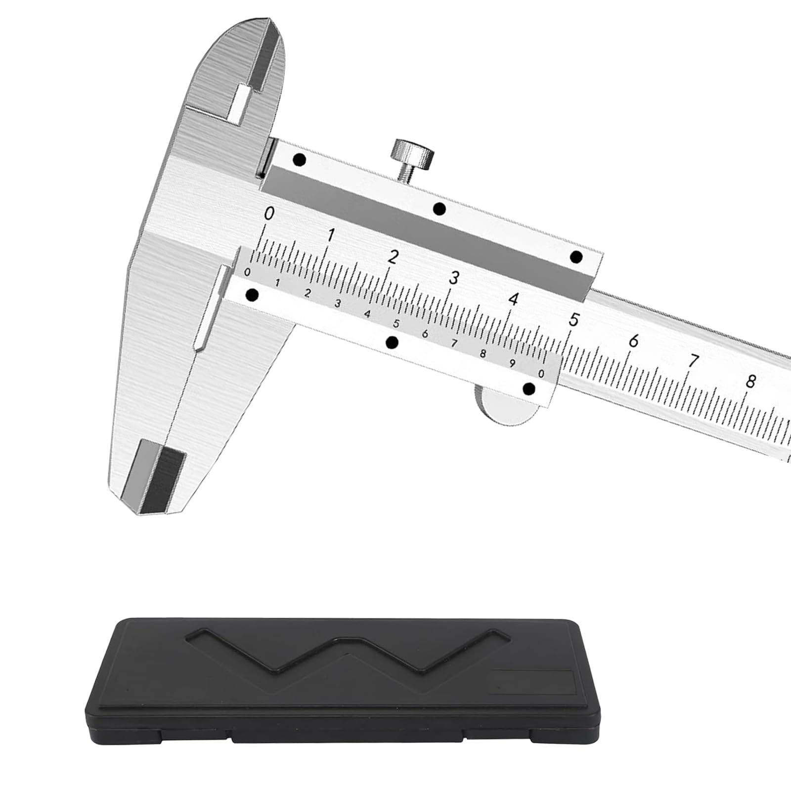 Calibro analogico ad alta precisione 150 mm 0,02 mm / 0,001 pollici con vite di bloccaggio