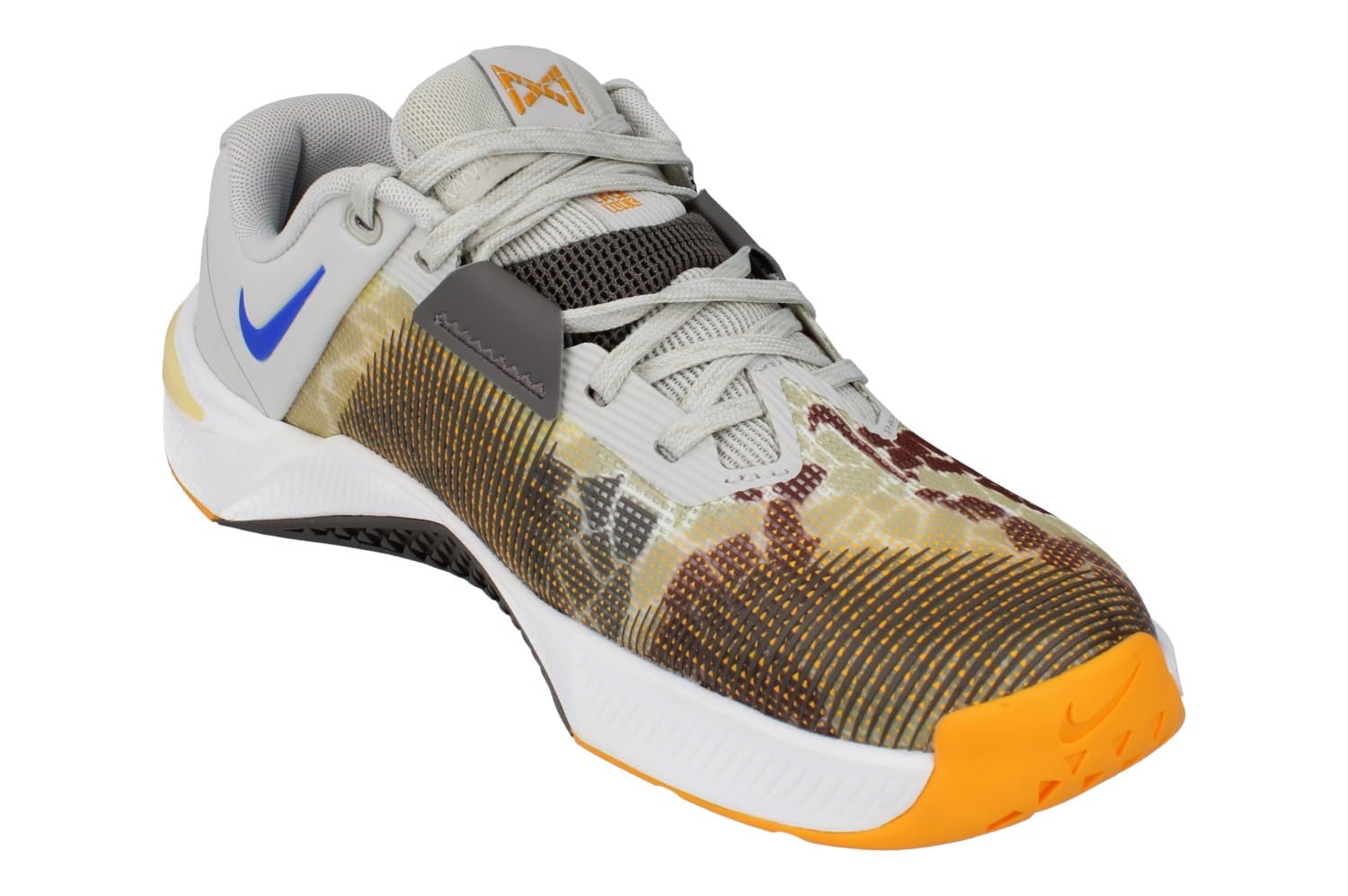 Nike Metcon 10 AMP - Zapatillas de entrenamiento para hombre (hueso claro/piedra cueva/azul corredor)