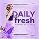 Always Daily Fresh Normal Flexistyle Slipeinlagen 72 Stück, Mit Frischduft, Flexibel, Passt Sich Allen Slipformen An