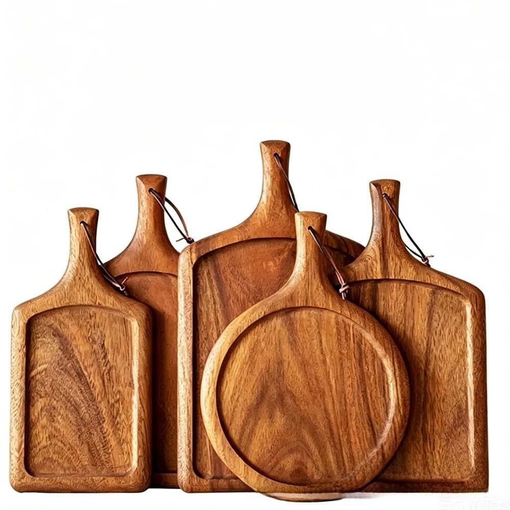 pour plateau Rectangulaire en pour bois de Noyer Naturel pour(45*25*2cm)