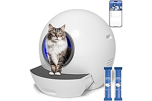ELS PET Automatic Self Cleaning Litter Box for Multiple Cats
