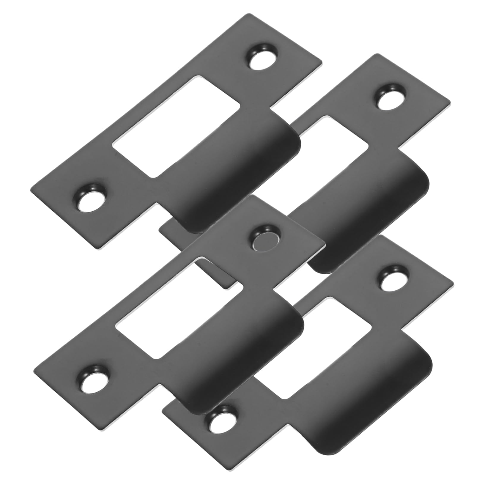 HOMSFOU 20pièces Plaques De Renforcement Pour De Porte Plaques De Gâche De Verrouillage Pour Intérieur Améliorée Effractions