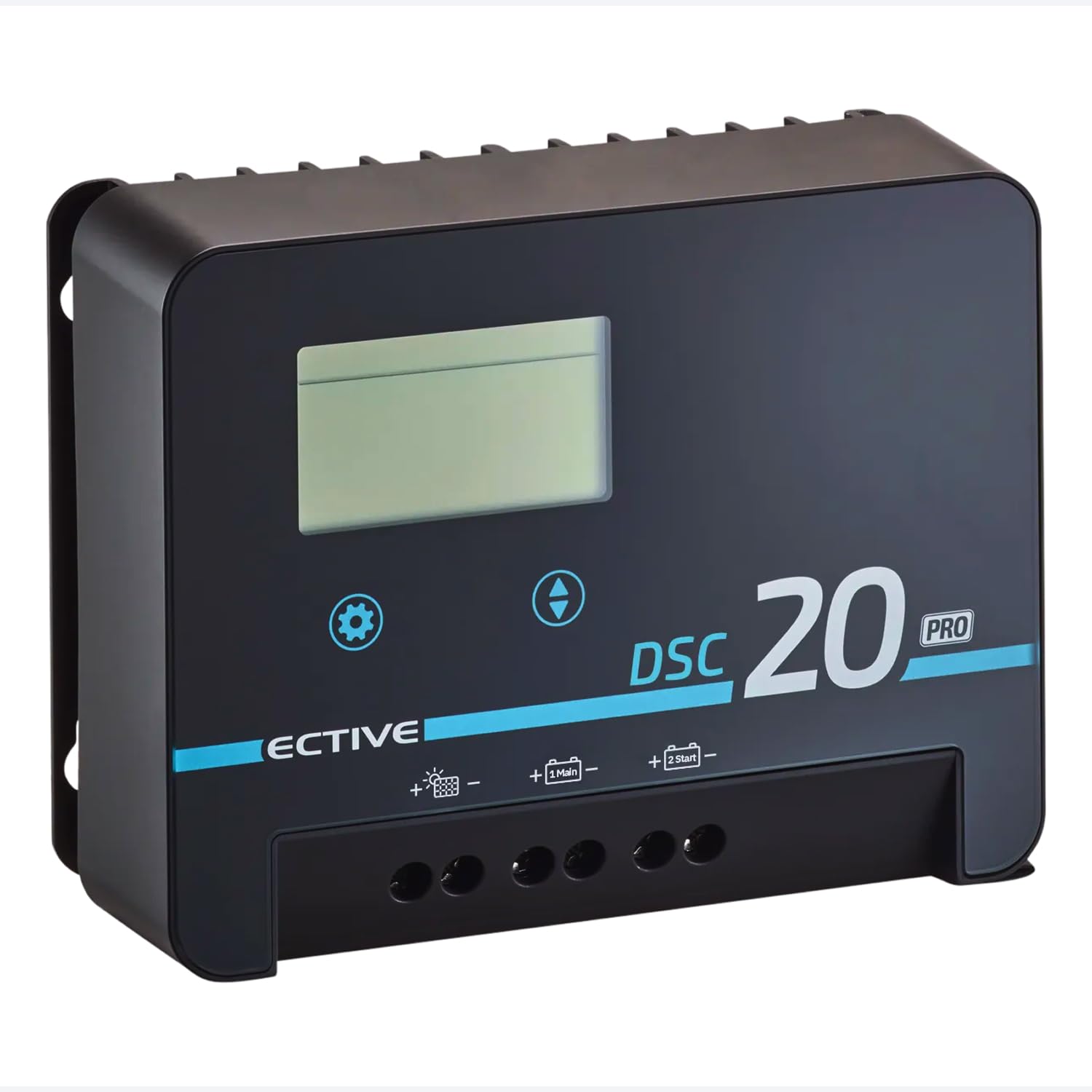 ECTIVE DSC 20 PRO 20A 150V MPPT Dual Solar-Laderegler mit Bluetooth – für 12/24/36/48V Starter- & Versorgungsbatterien (Nass, AGM, Gel, Lithium)