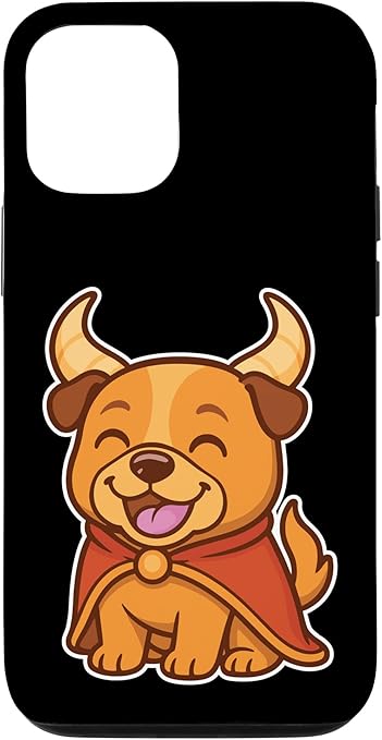 Taurus Zodiac Dog Strong Bull Pup Case for iPhone 12/12 Pro