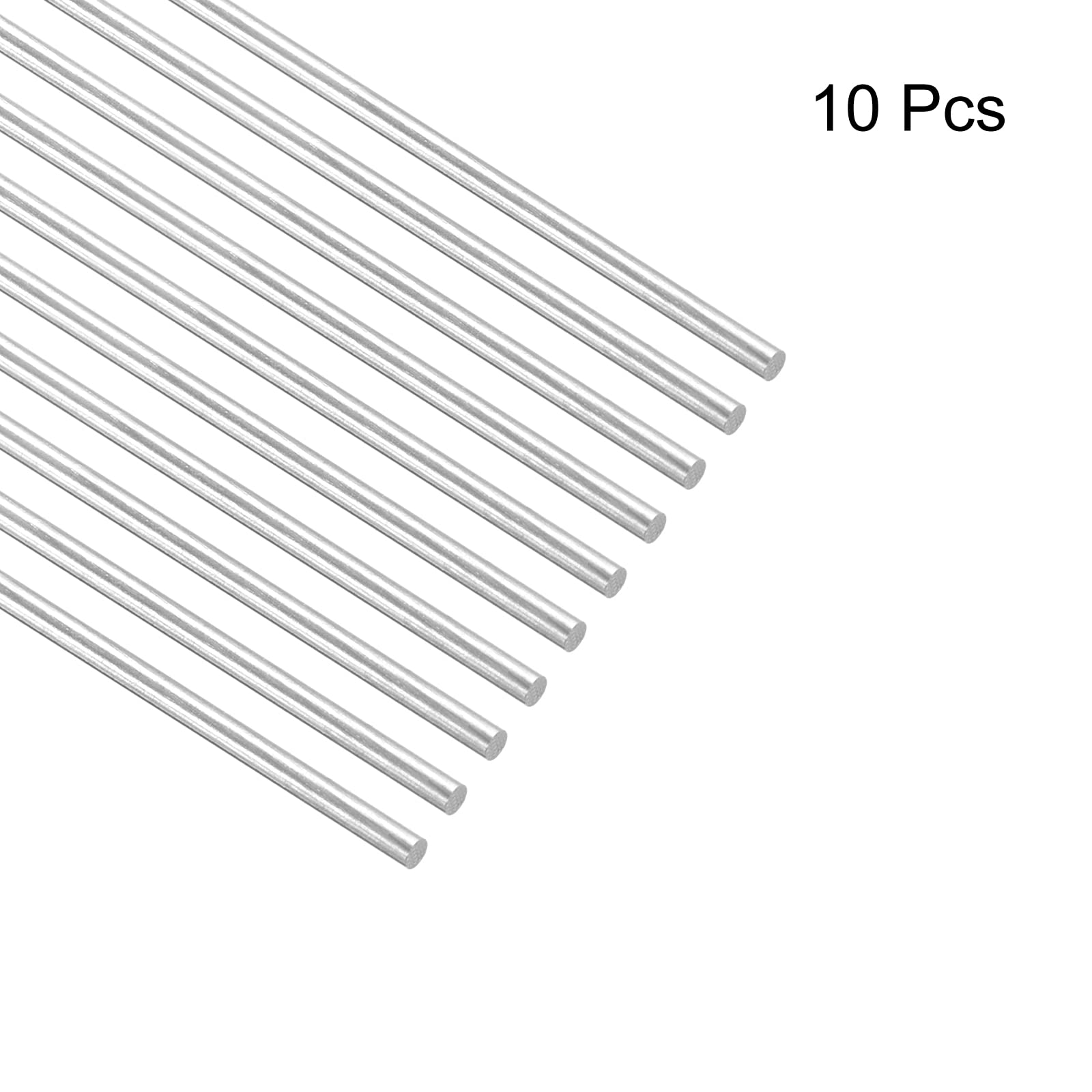 MECCANIXITY 304 Stainless Steel Round Rods – 2mm X 400mm, Pack Of 5, Solid Shafts For DIY Models, Crafts, RC Cars - View #9