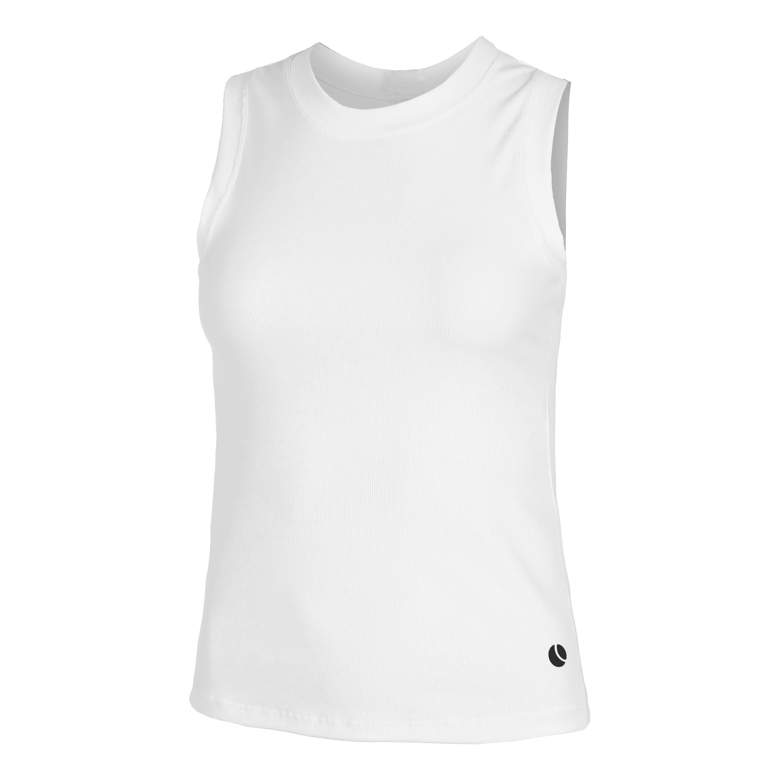 Björn Borg Ace Pocket Ribbed Tank Top Donna Canottiera Bianco