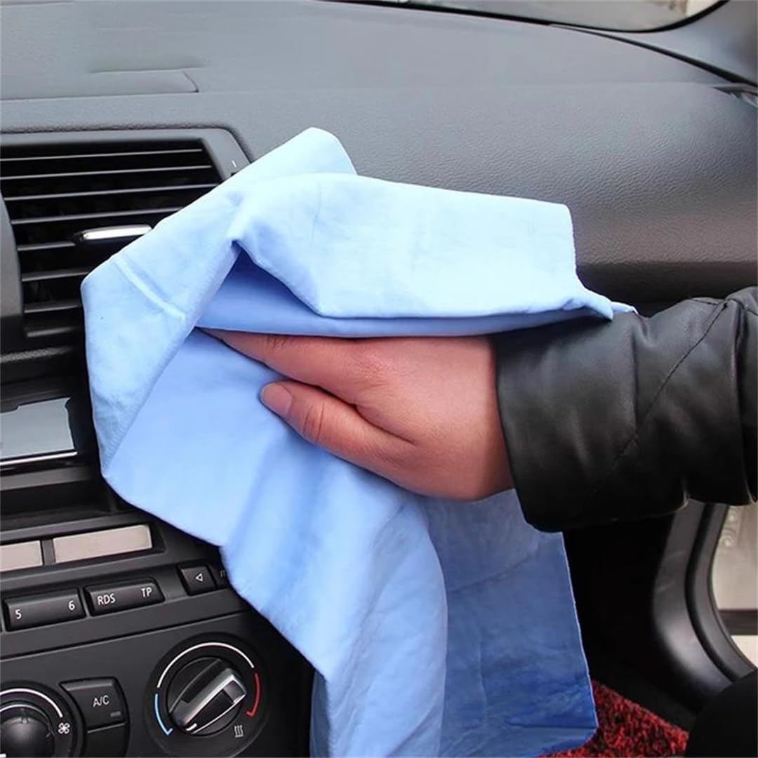 Double Sided PVA Car Cleaning Towel Heavy Duty Scratch Free Drying Cloth for Auto Detailing and Washing