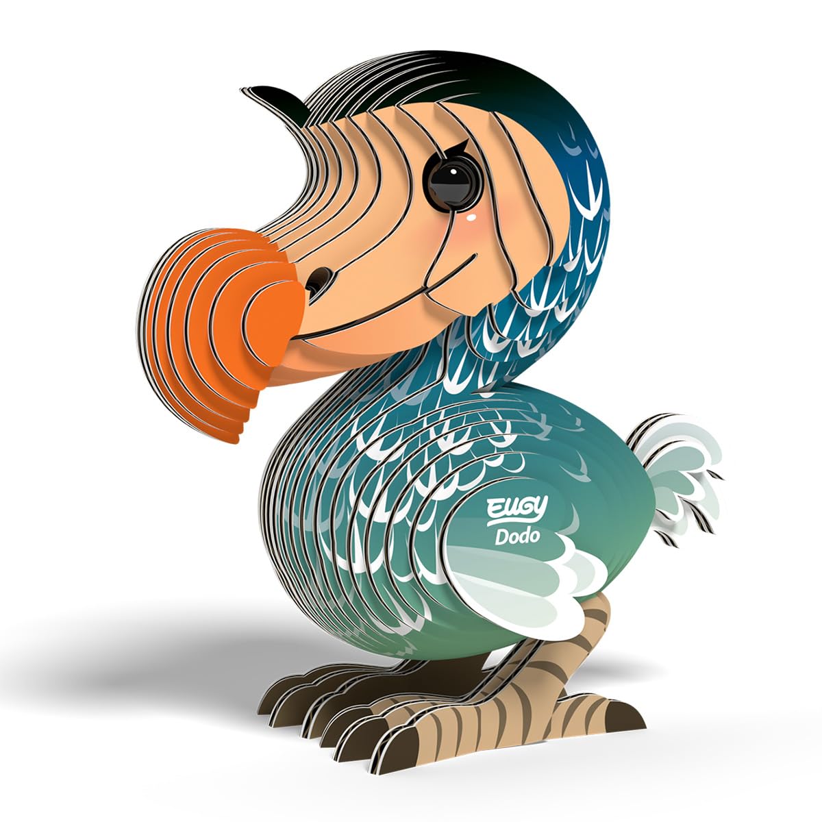 EUGY 100 Dodo Eco Friendly 3D Paper Fantasy Puzzle
