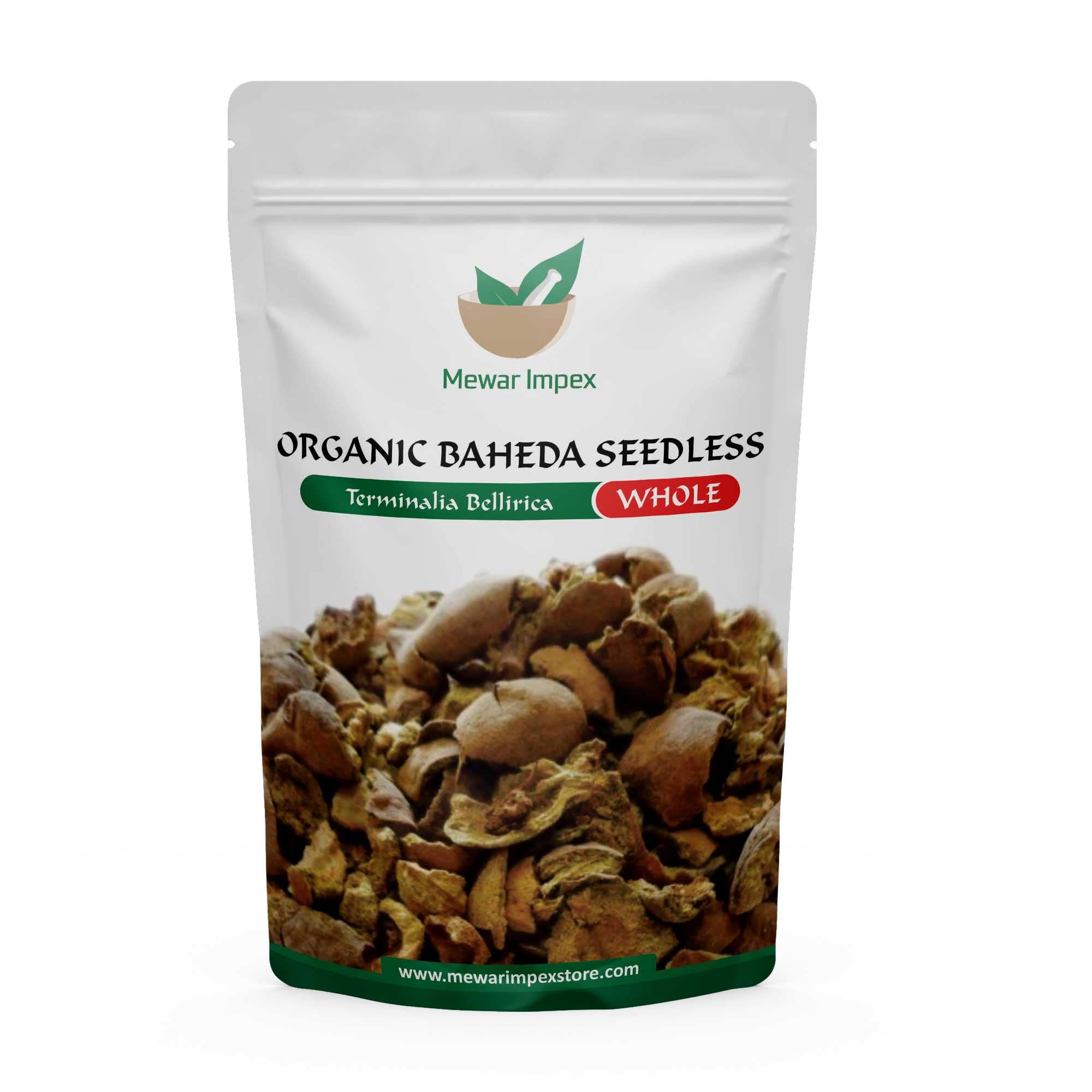 Mewar Impex Bahera Whole 250 gm (Terminalia Bellirica - Baheda Sabut) | Bibhitaki | Thandrikai | Beleric | The Ayurvedic Superfood For Digestive Health And Respiratory Wellness, Baheda Whole