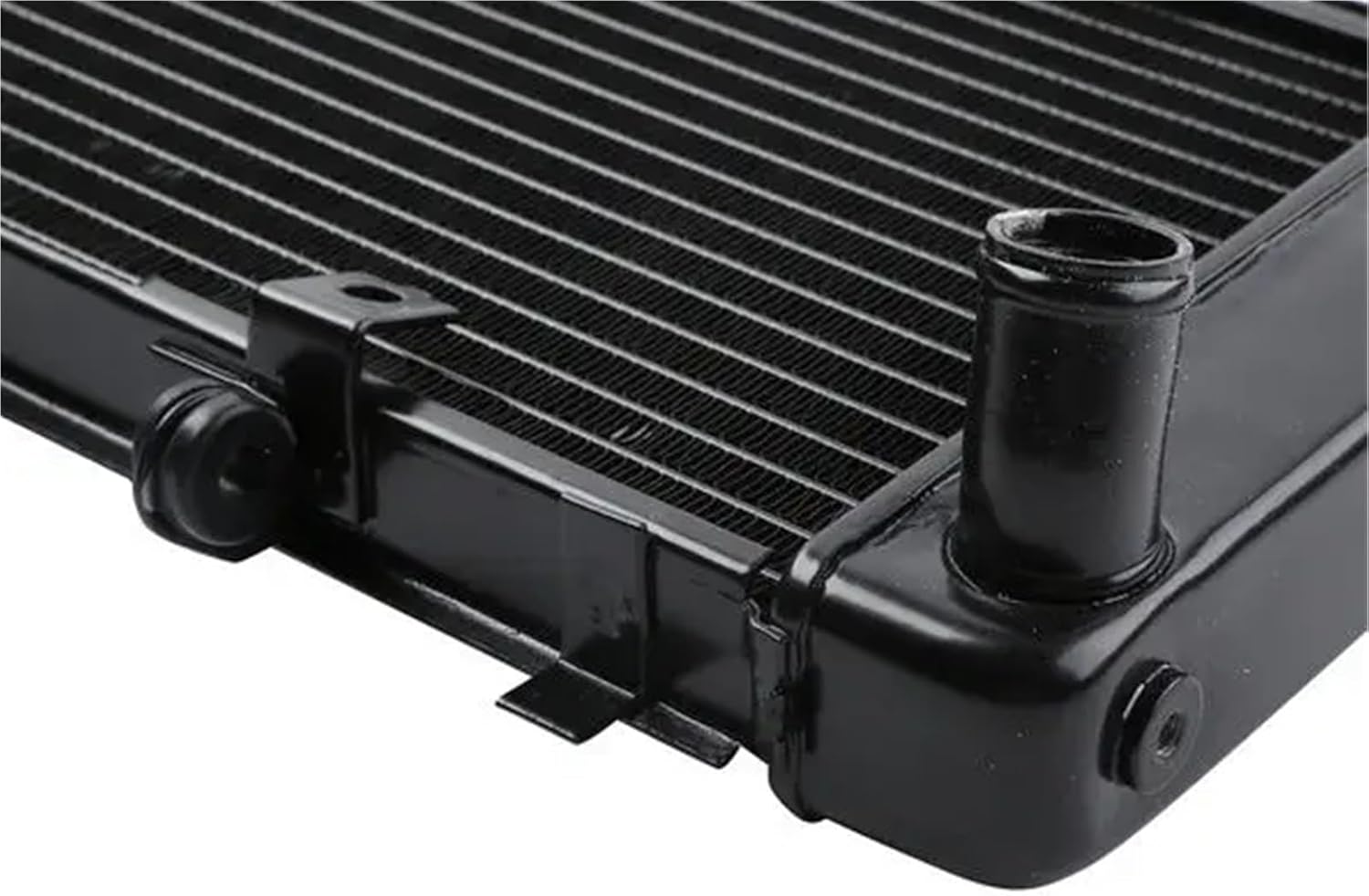 Motorcycle Aluminum Radiator Cooler Cooling Compatible with YAMA FZ600 FZ6 FZ6N FZ6S 2004-2006