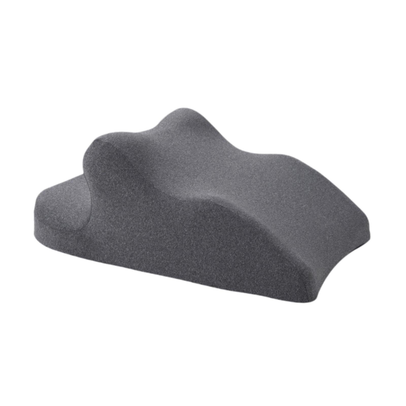 KESOTO Almohada con Diseño de Cuña para Mayor Relajación Y Comodidad, Gris Oscuro, tal como se describe
