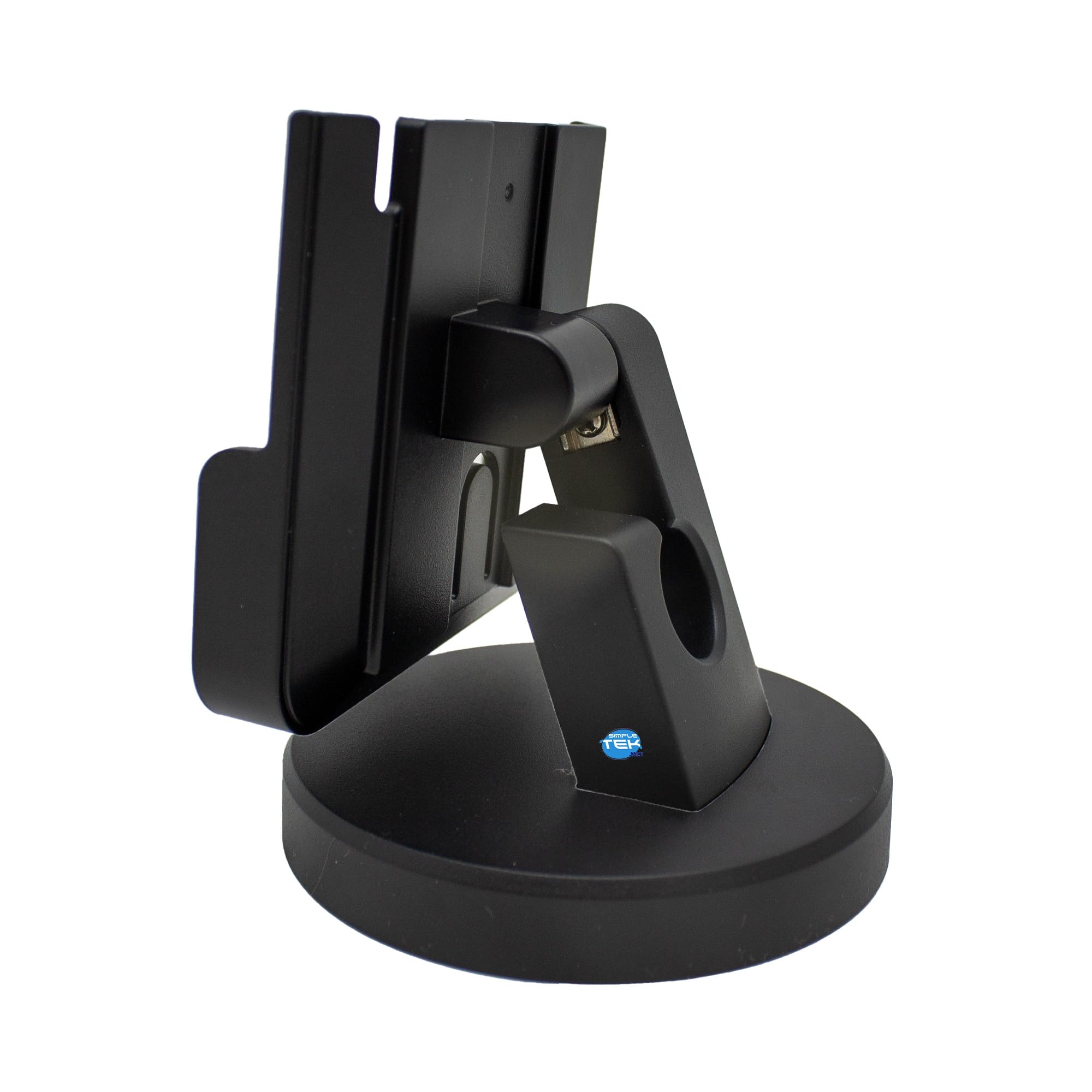 SIMPLETEK – Supporto per lettori smartcard compatibile con ACR1222L-D1 | Ufficio, Stand, Regolabile, Supporto, Fissaggio Sicuro, Design, Verticale, Stabile, Sicuro, Base per lettore, Inclinabile