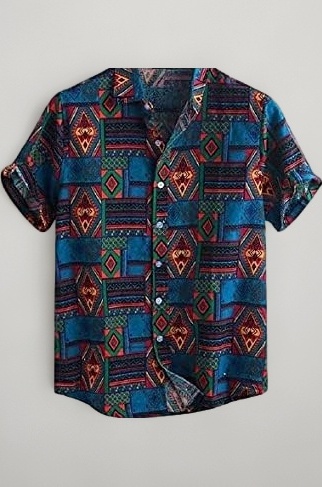 Men's Slim Fit Casual Shirt