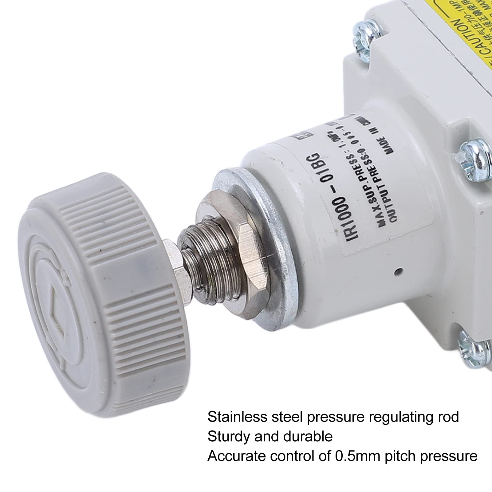 Régulateur D'air Comprimé Type SMC Soupape de Réduction de Pression Régulateur D'air Comprimé Précis avec Manomètre Régulateur de Pression D'air