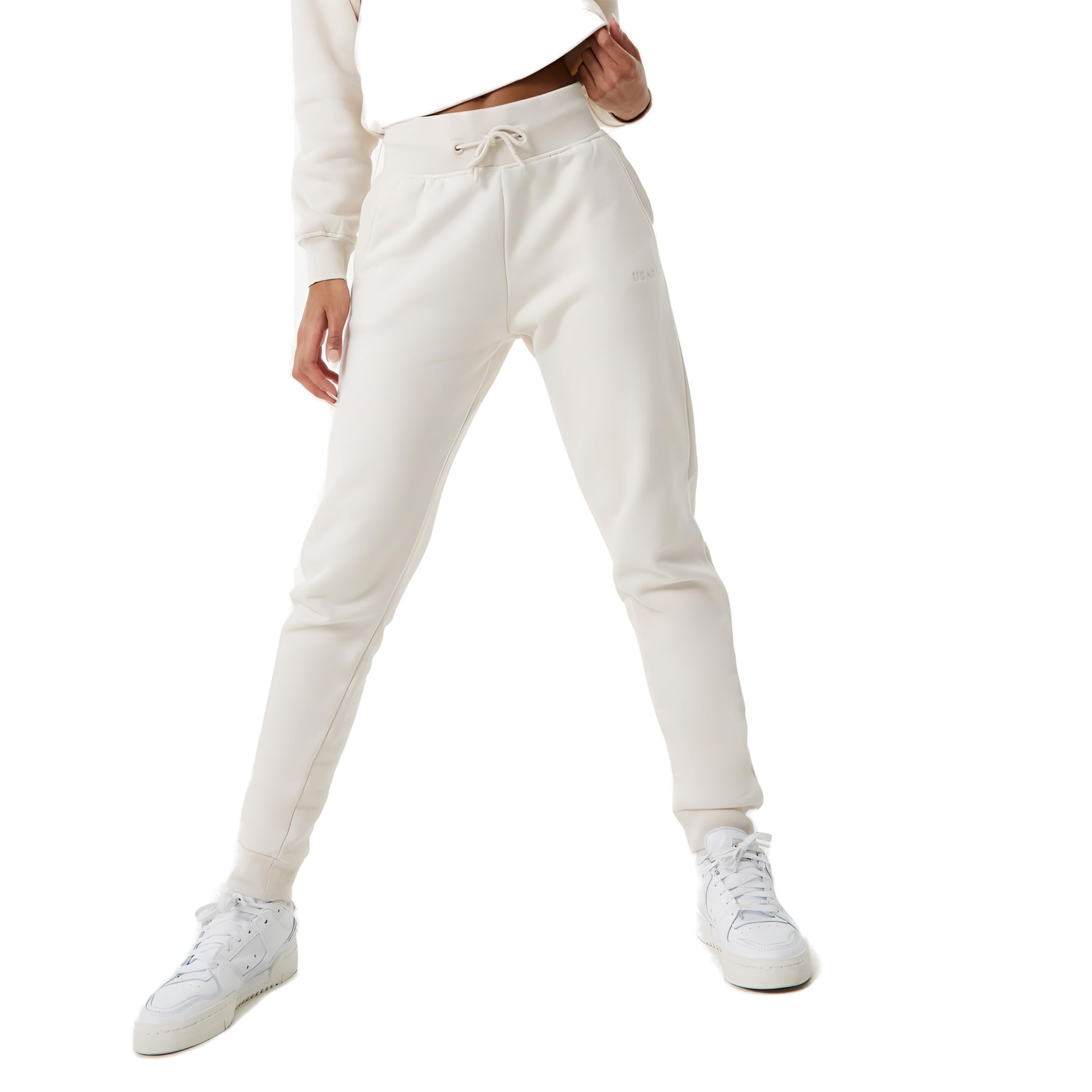 USA Pro Womens Classic Joggers Cream S